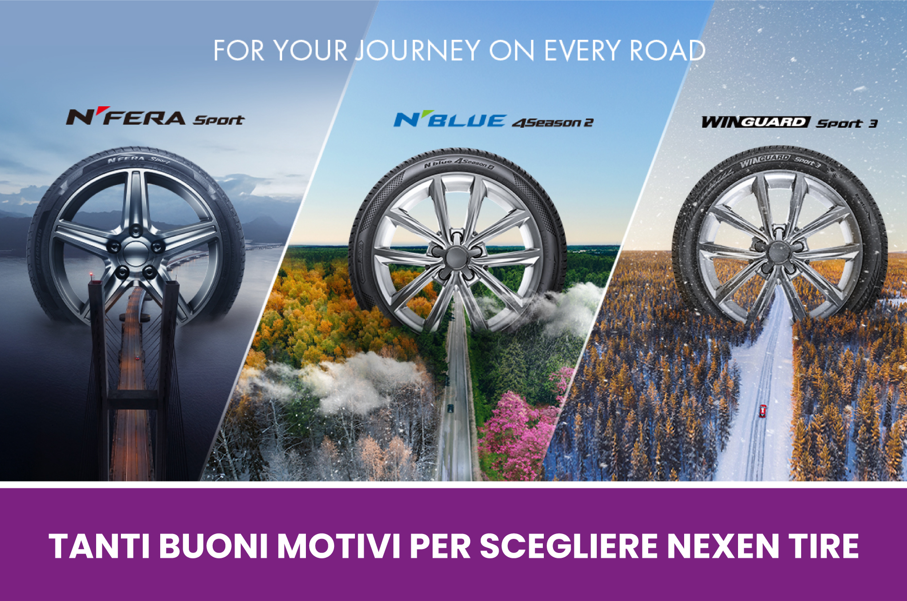 tanti motivi per scegliere Nexen Tire
