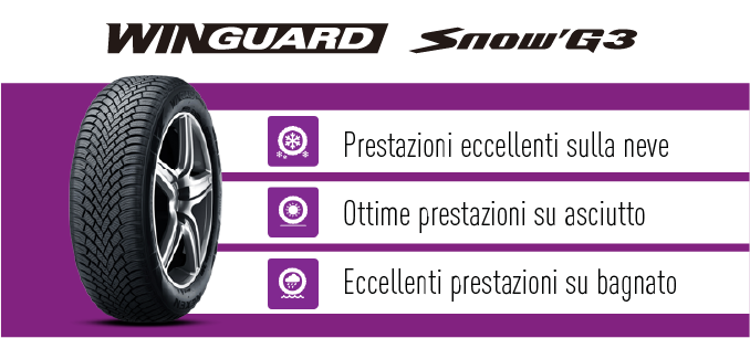 pneumatici NEXEN TIRE WinGuard Snow'G3